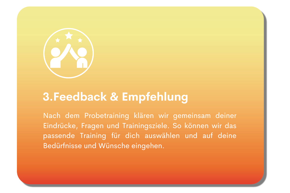 Walk The Path Berlin Probetraining Feedback